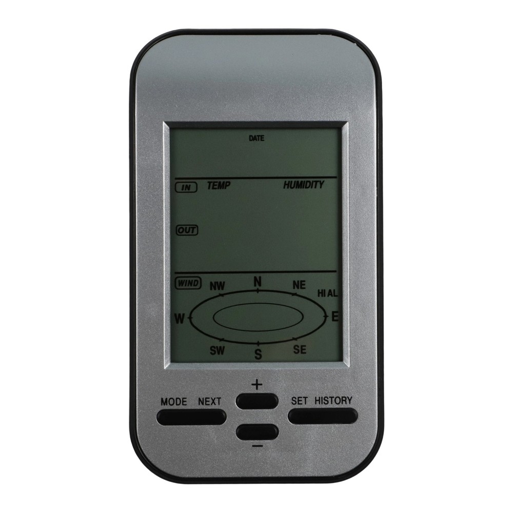 Compact Weather Meter with Wireless Anemometer and Temperature Display