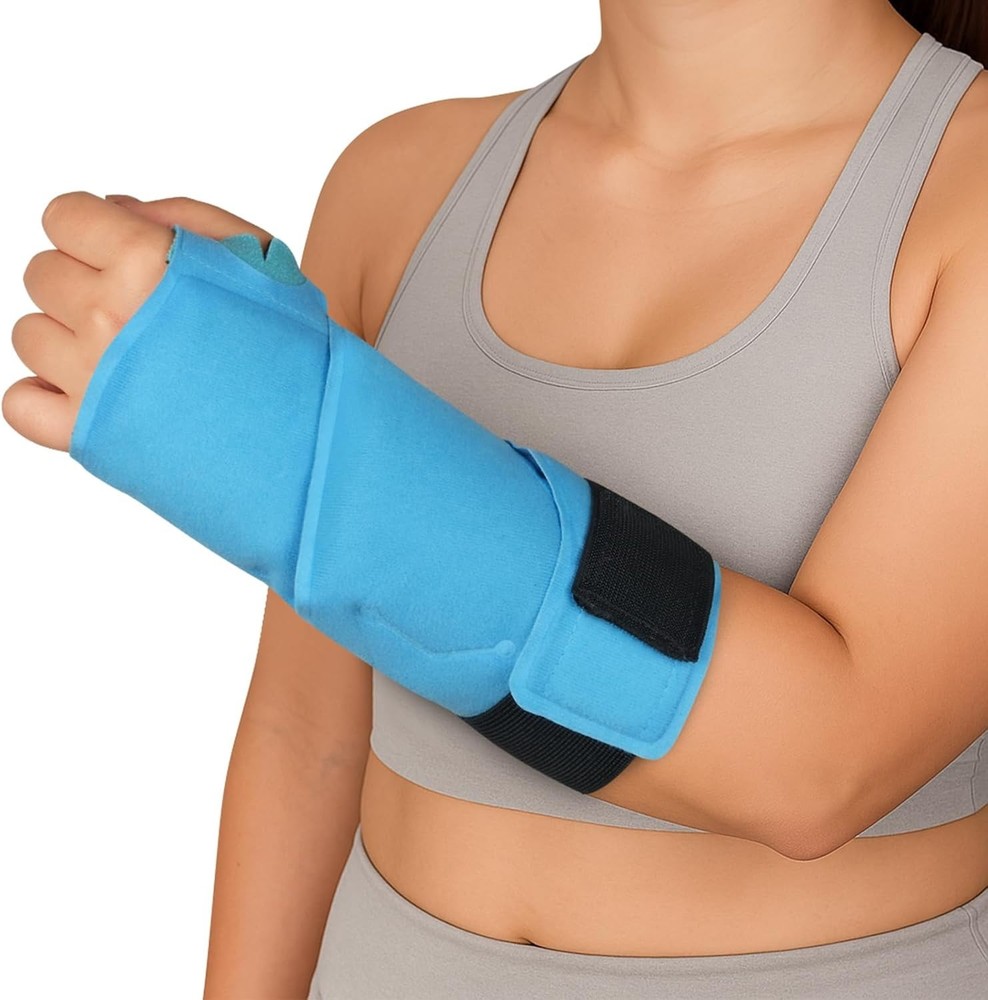 Reusable 24-Inch Wrist Ice Pack with Double Texture - Enhanced Recovery Solution