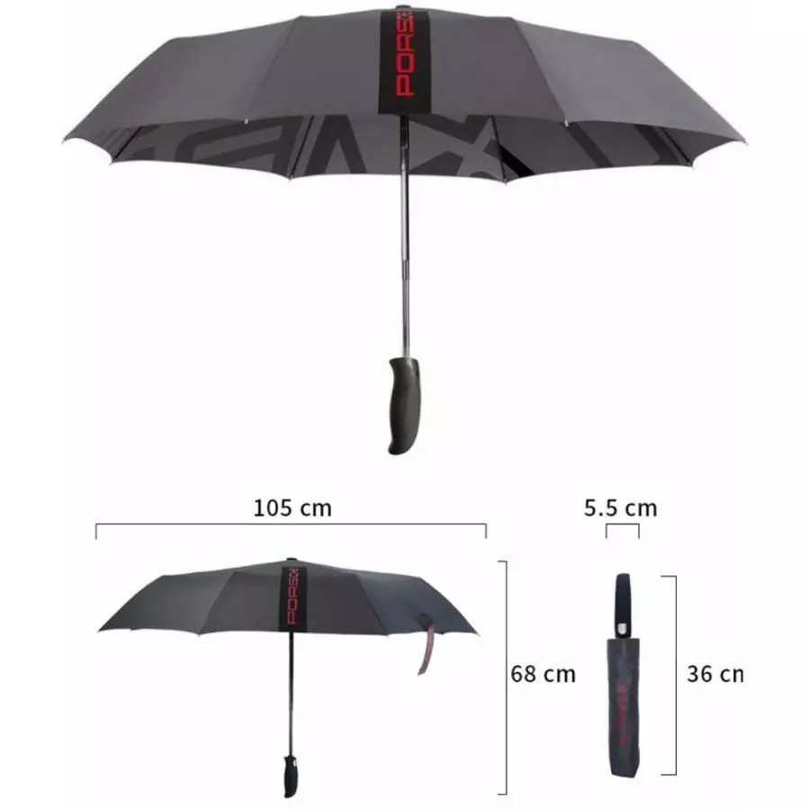 Porsche Driver's Selection Compact Folding Automatic Umbrella