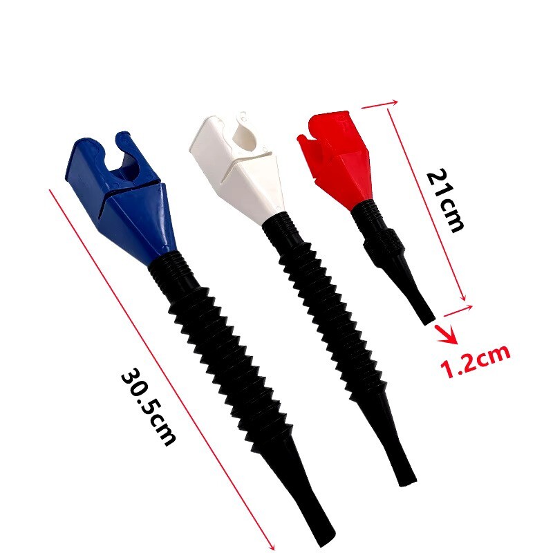 Flexible Snap Funnel "ONE HAND ONLY" Adapter Spill Free Oil Gas Coolant Filling