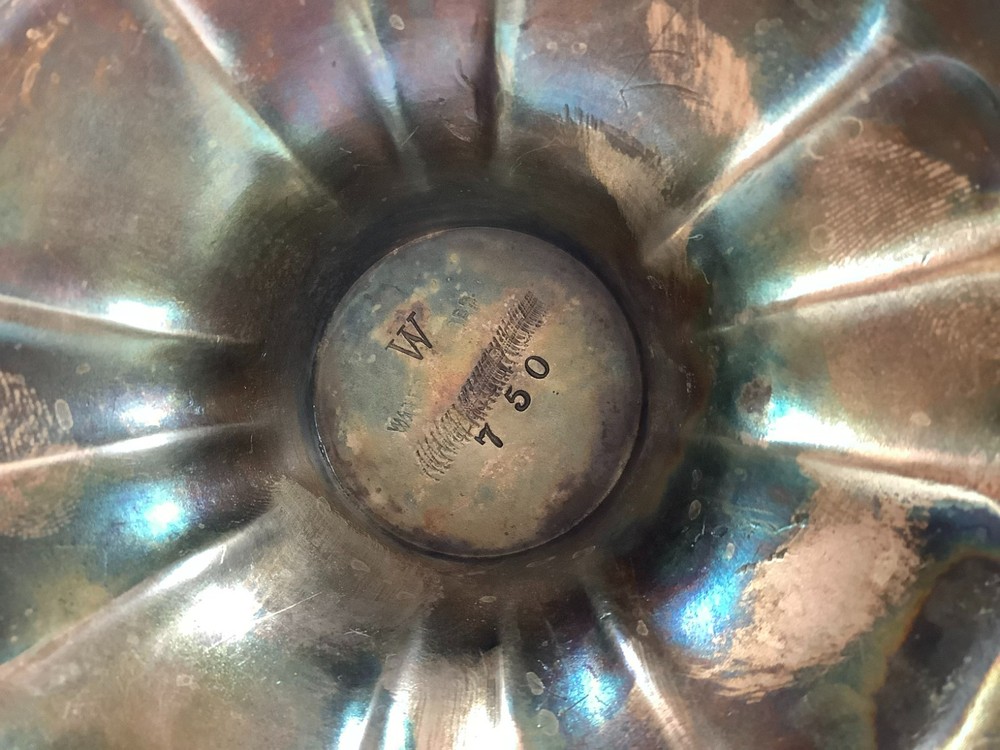 Vtg Ornate Silver-plate Coffee Pot Tea Pot Water Pitcher 10.75" H