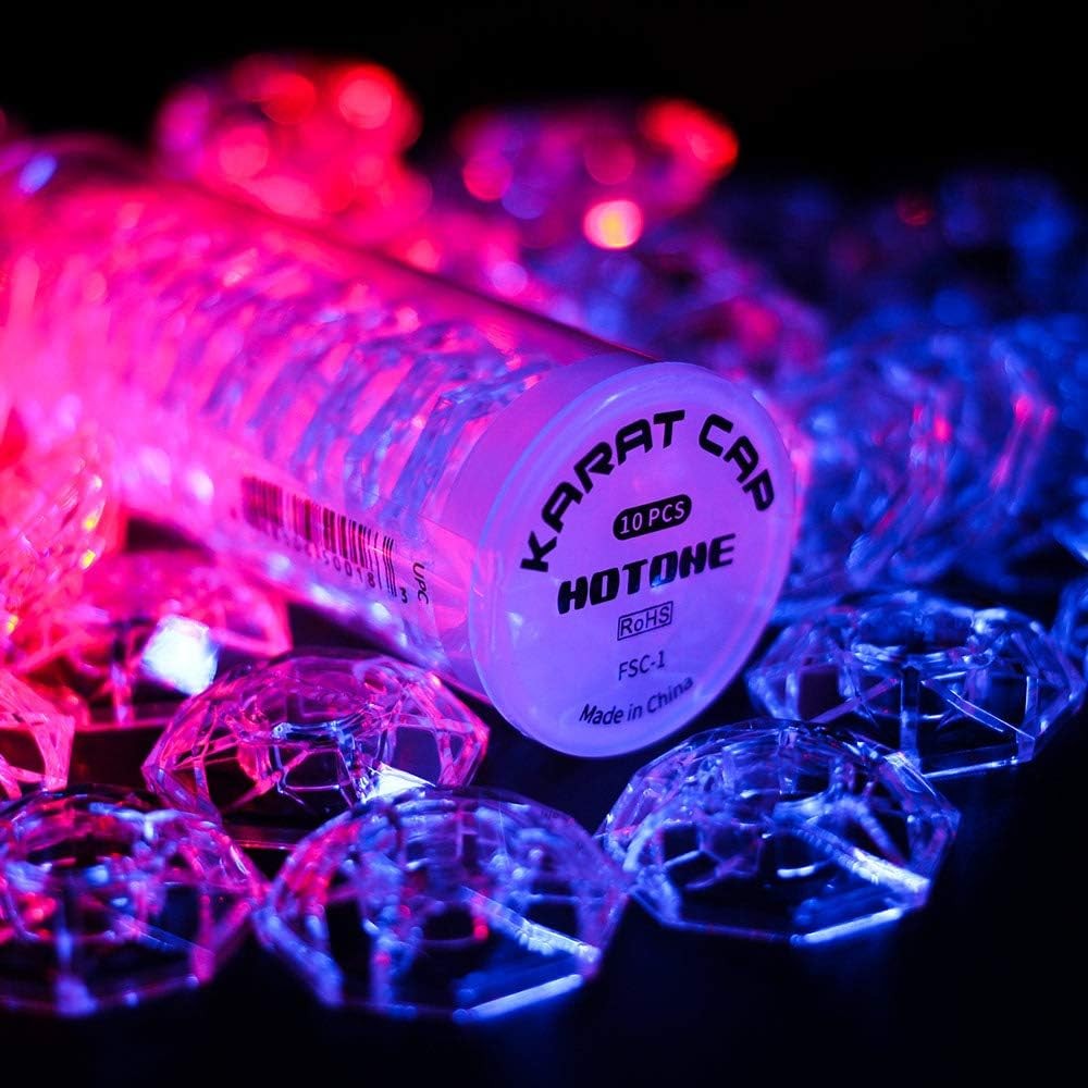 Karat Cap Transparent Cover for Foot Switch Switch Protector Upper Pedal Button