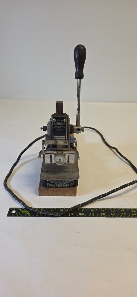 Kingsley Hot Foil Stamping Machine