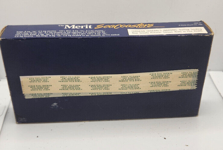 Merit Cigarettes Seacoasters in Box
