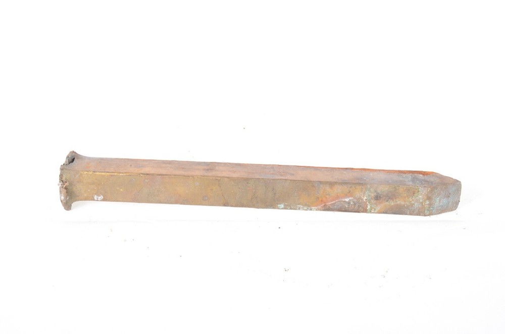Solid Brass Cold Chisel Square 3/4" x 8-3/4"