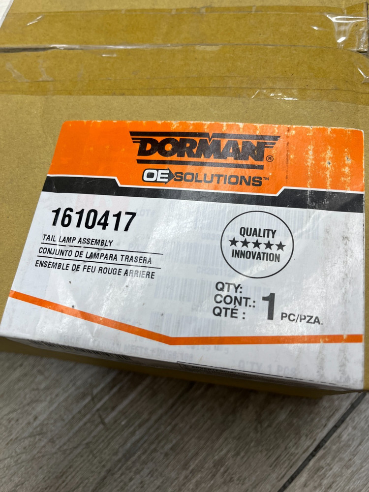 Dorman 1610417 Passenger Side Tail Light Assembly Compatible with Select Dodge