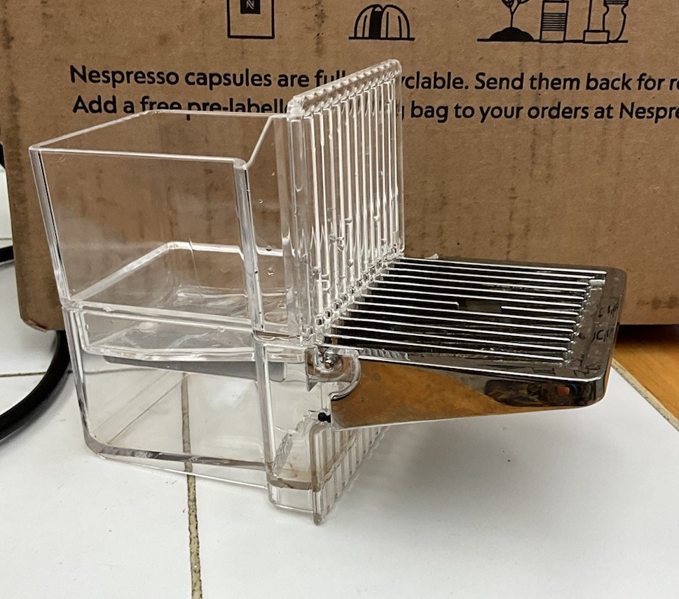 Nespresso Le Cube Automatic Espresso Pod Machine C180 Works But Has Issues Read