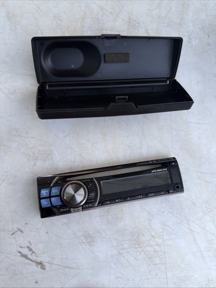 ALPINE CDE-102 CAR STEREO FACEPLATE ONLY OEM / USED - 🔥