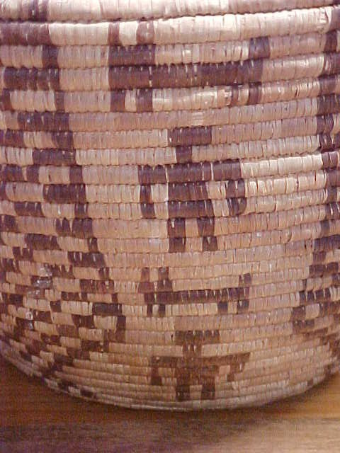 Large OLLA Style Basket Southwestern Indian Tribes Apache Pima Papago? 20" Tall