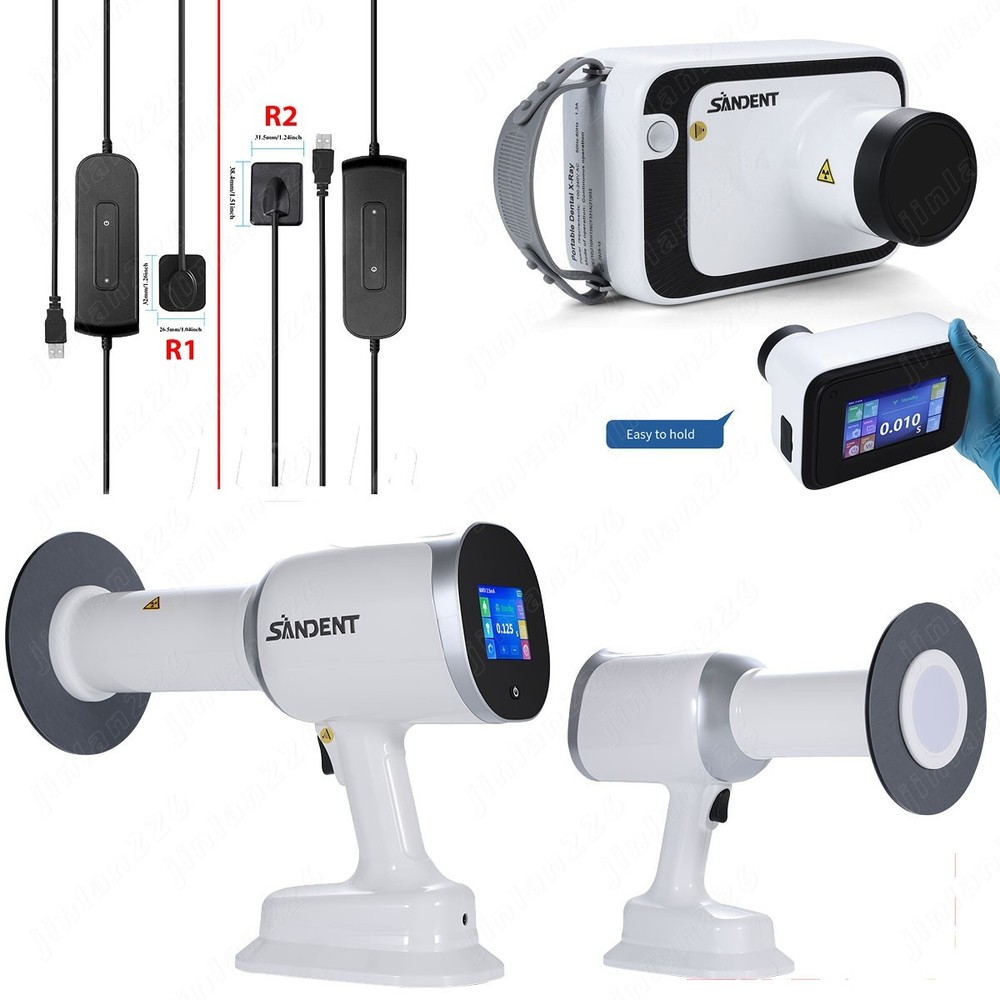 Portable Dental X Mobile Unit Ray Digital Machine/Shield/Sensor Size 1/2