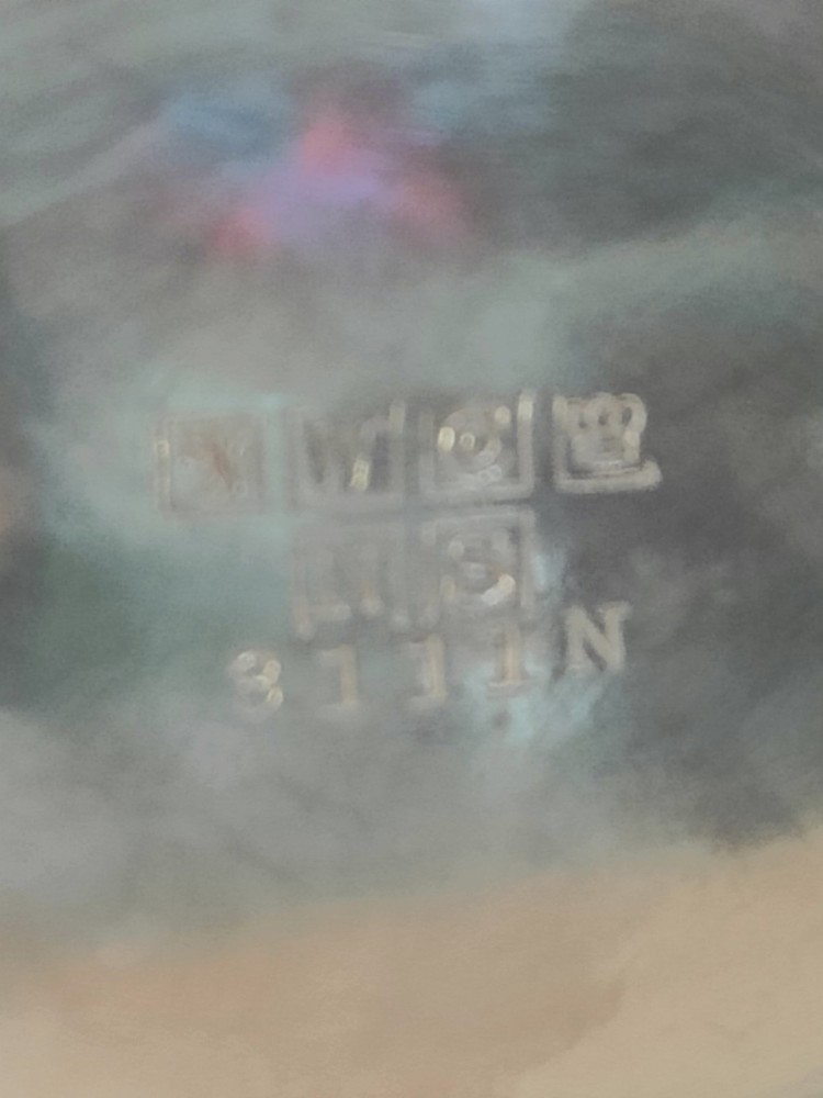 Vintage Silver Plate Coffee/Tea Service Set Art Deco Pattern