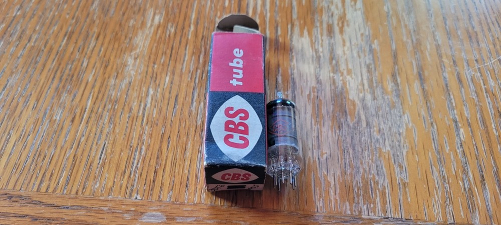 CBS NOS 3DT6 Vacuum Tube Tested