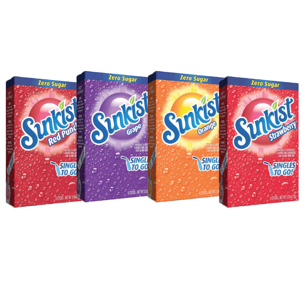 Sunkist Orange Singles To Go!