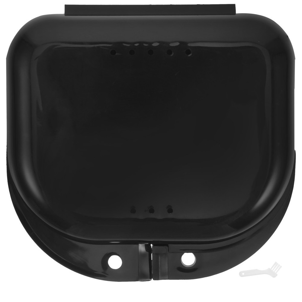 Denture Storage Case Household Box Retainer for Cleaning Container