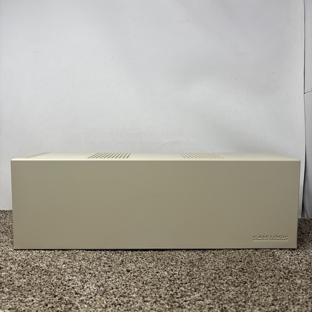 Case Logic 24 Count CD Plastic Storage Case Beige White Cd Holder