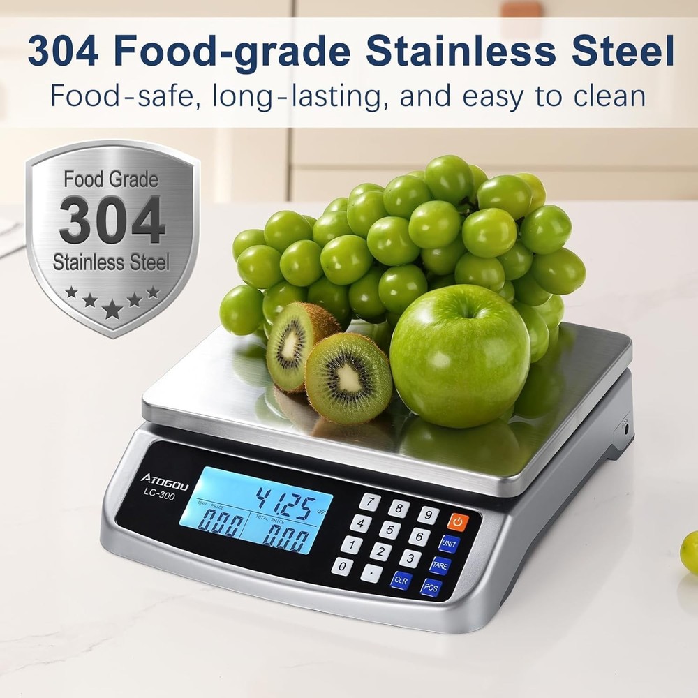 Comprehensive 110 lb Multi-Functional Kitchen Scale - Ideal for Cooking & Baking