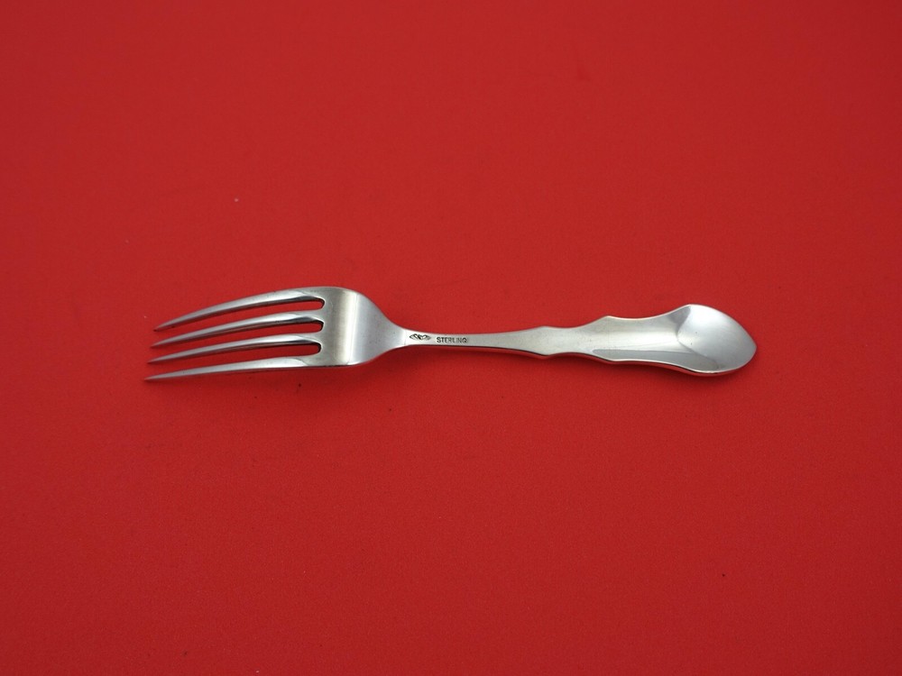 Linnet by Shiebler Sterling Silver Tea Fork 6"