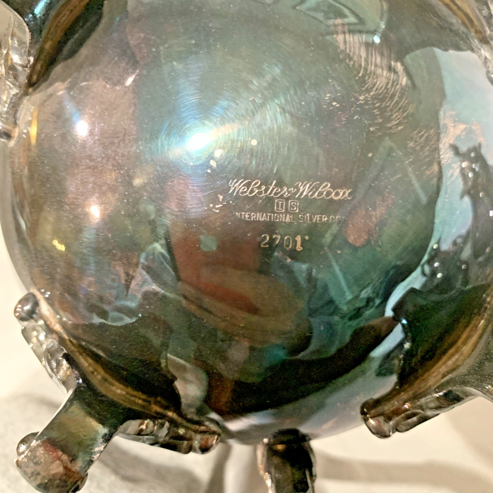 5 Piece Webster Wilcox Fine Quality Silverplate Rochelle Tea Set Silver Plate