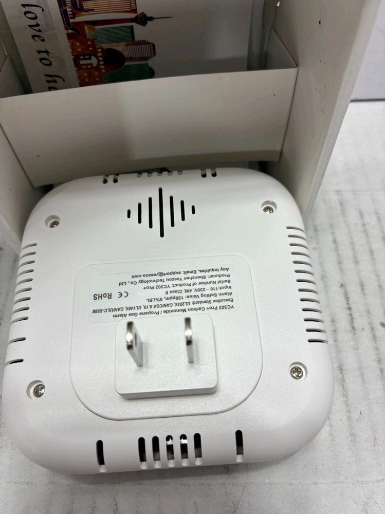 Techamor Carbon Monoxide & Explosive Gas Detector YC302-Pro