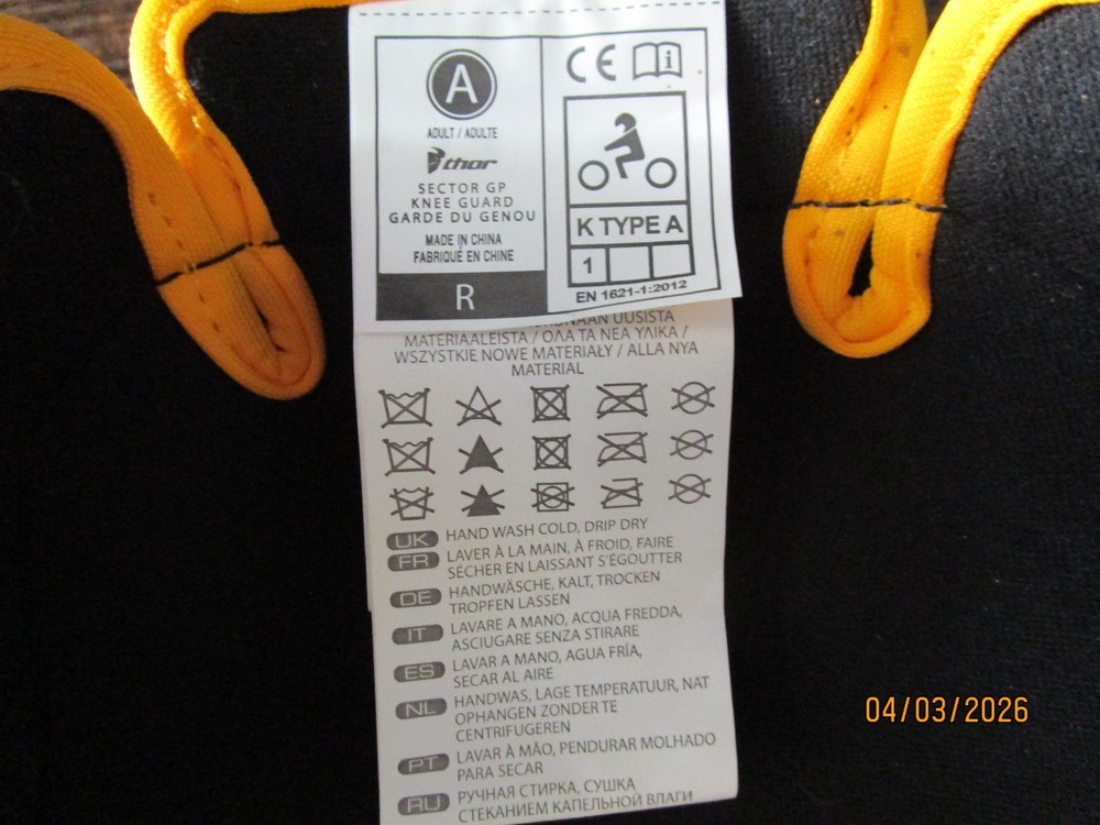 Thor MX Elbow and Knee Guards