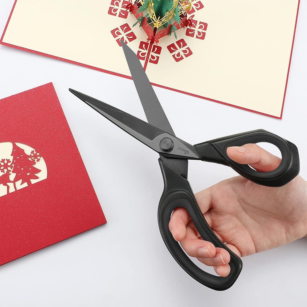 Professional Titanium Fabric Shears, 2 Pack