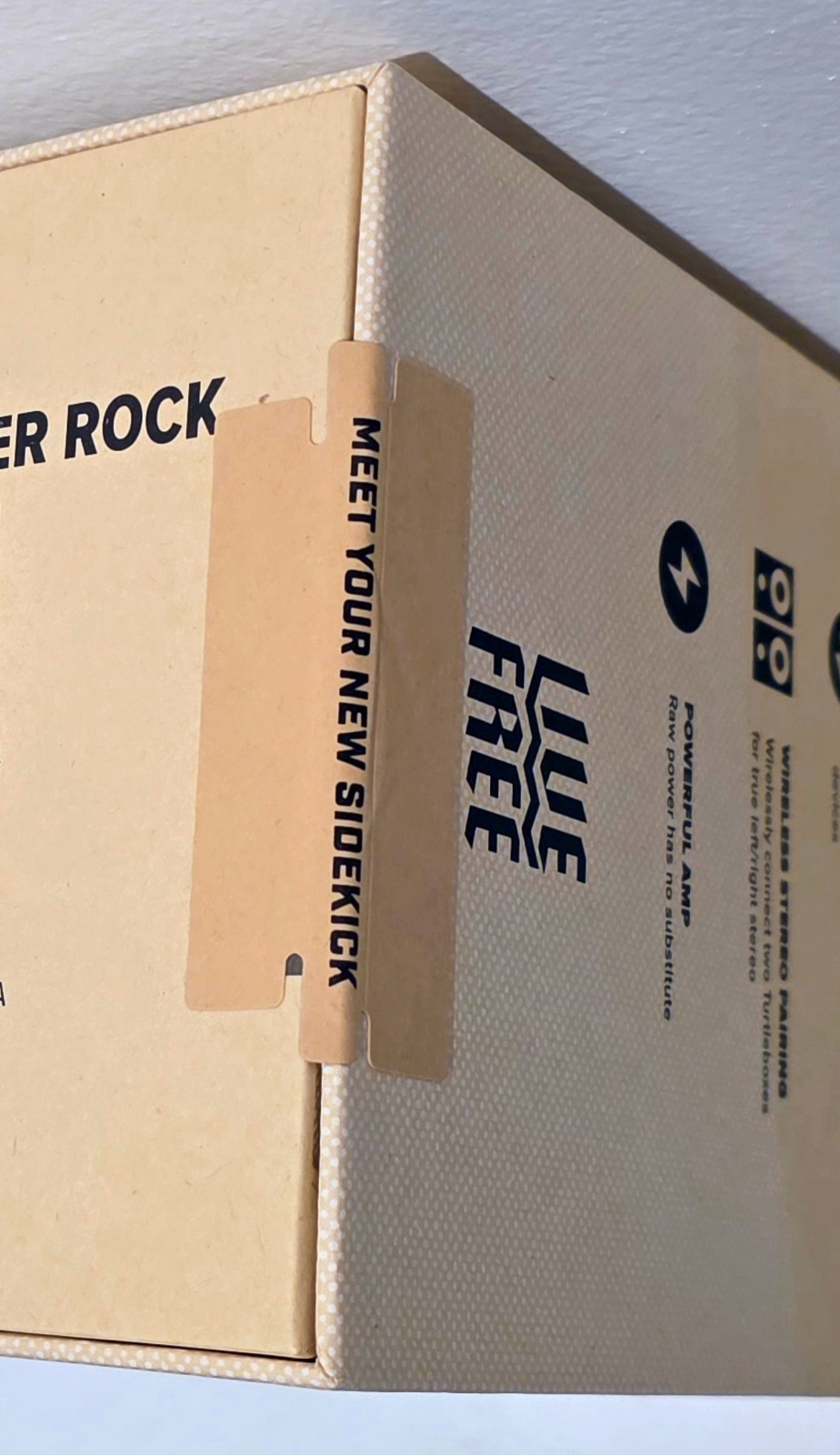 🔥TURTLEBOX RANGER🔥RIVER ROCK, NIB SEALED, WATERPROOF, BLUETOOTH. PORTABLE