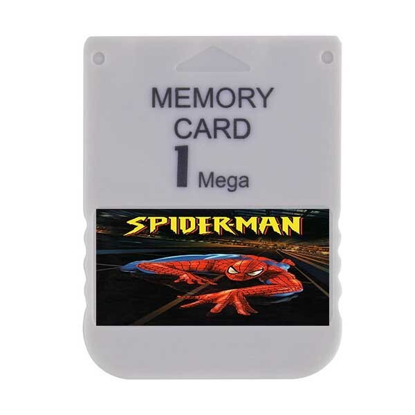 Spider Man PS1 Memory Card Cheats
