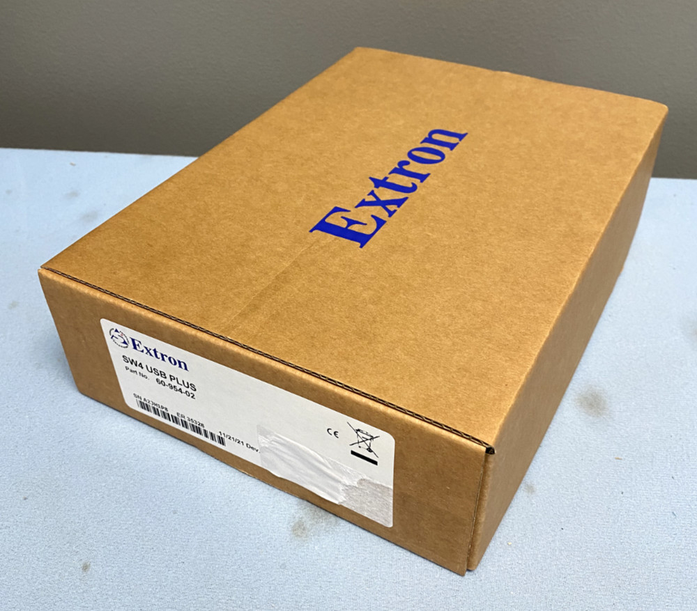 Extron SW4 USB PLUS Four Input USB Switcher with Emulation 60-954-02 NEW
