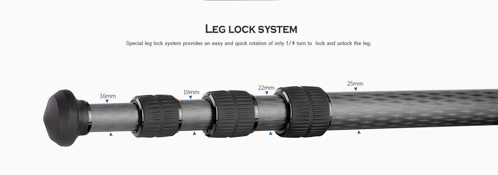 Leofoto LS-254C X Version Ranger Series Tripod for Camera