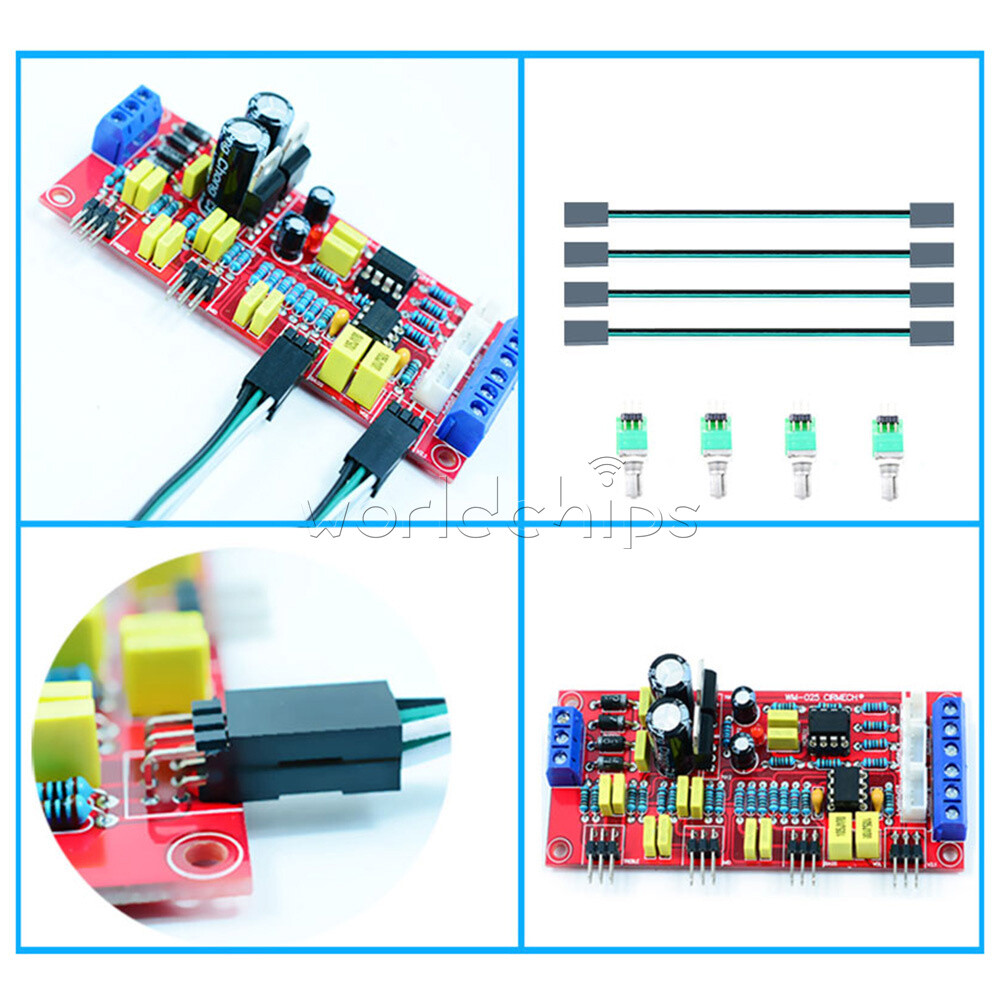 NE5532 Preamplifier Potentiometer Volume Control Board Power Amplifier Module