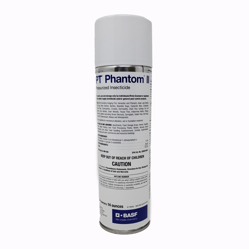 BASF PT Phantom II Pressurized Insecticide Bedbugs 14 oz Can