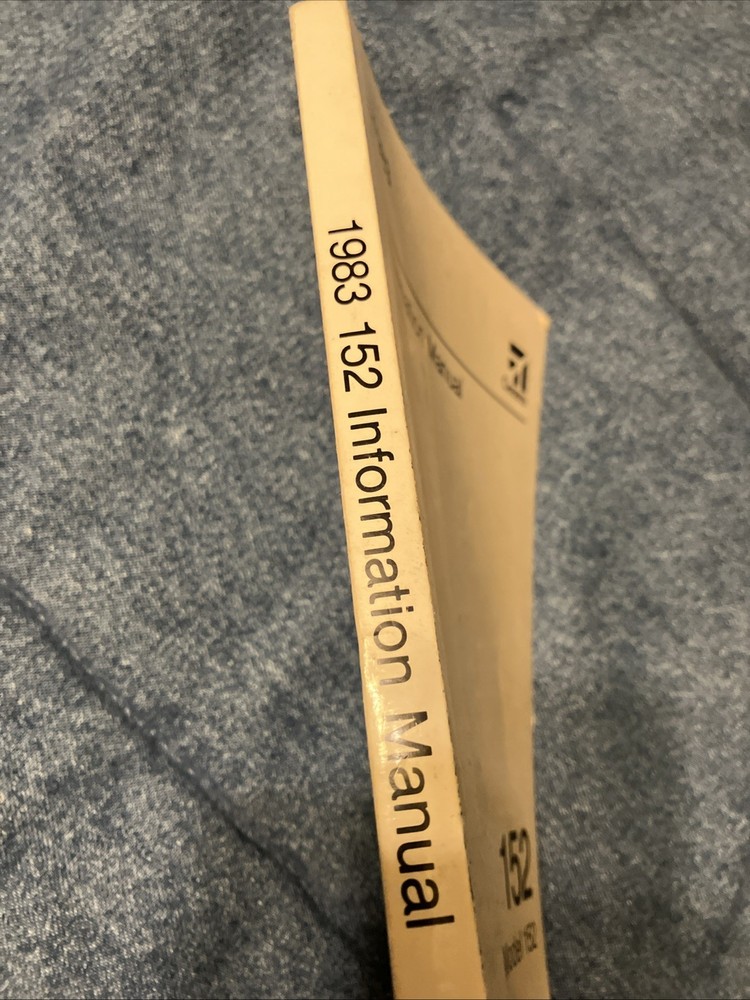 Cessna 1984 152 C152 Information Manual