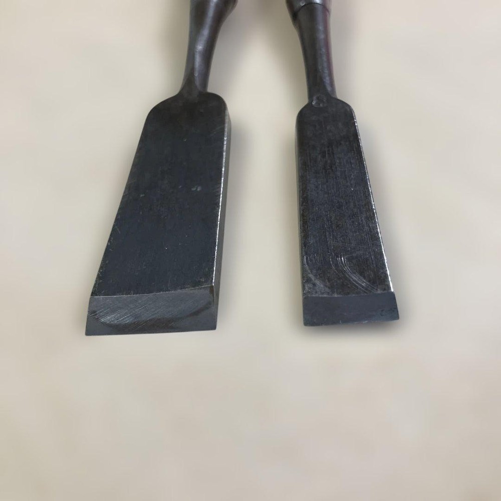 Mortise Chisel Set 2pc High Quality Hand Tools Vintage Ready to Use Today