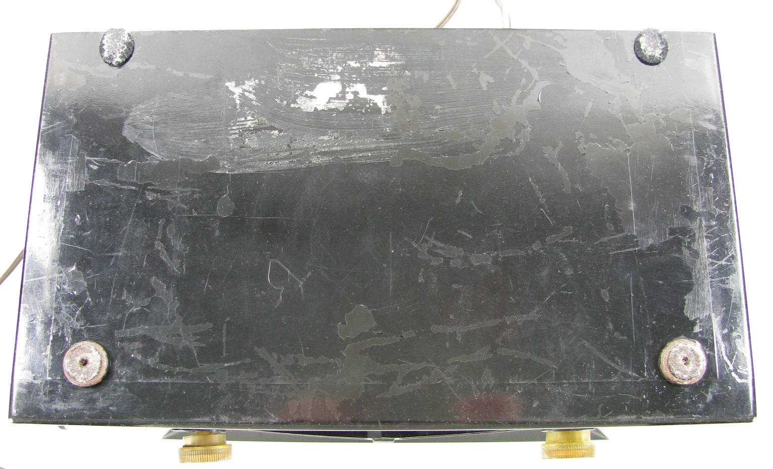 Vintage 1950s Crosley AM Tube Table Radio Model 11-106U ? For Parts or Repair