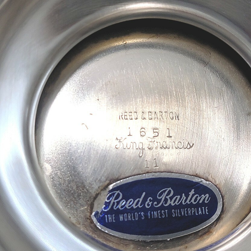 Reed & Barton King Francis Silver Plate 1651 Teapot