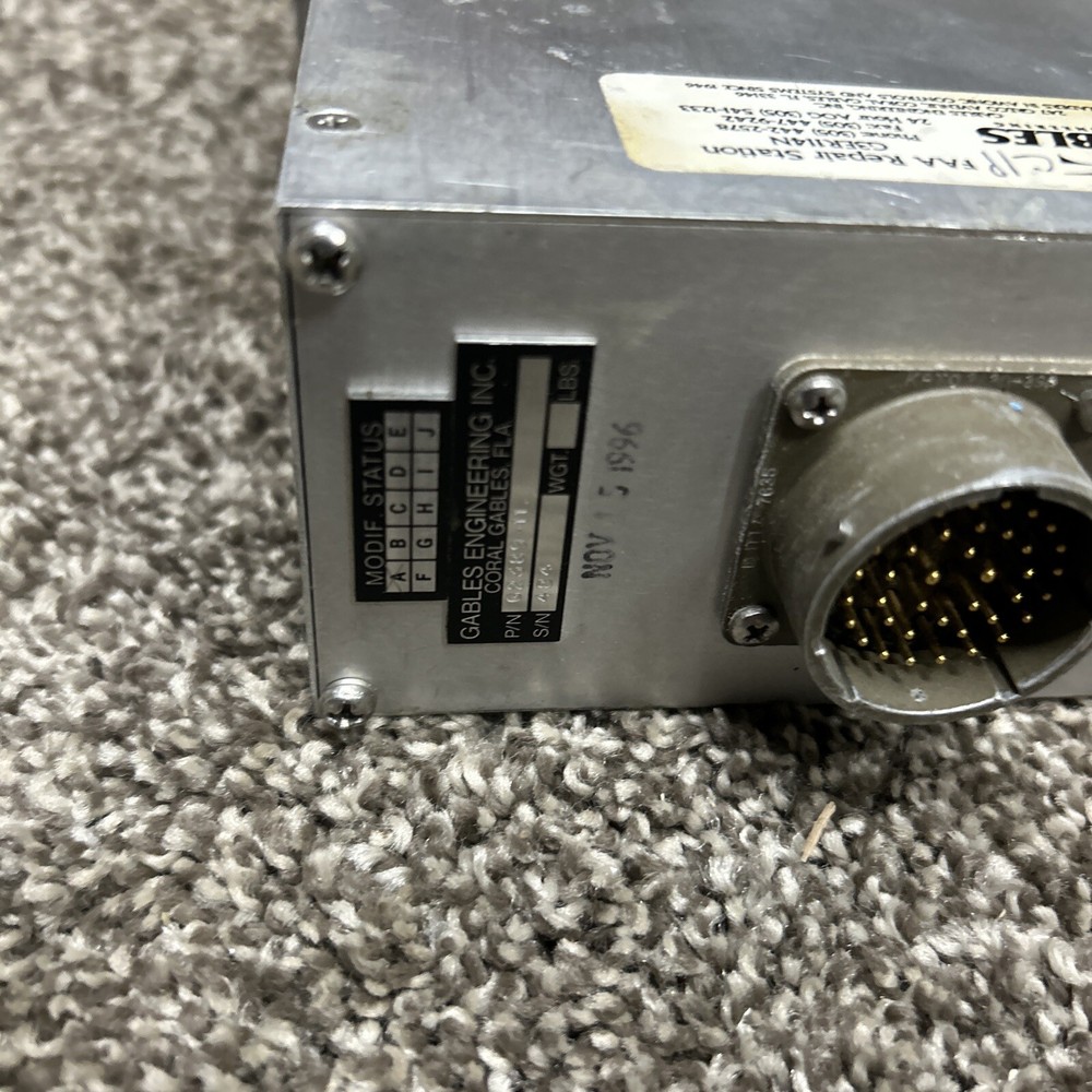 Audio Panel - Gabels Enginnering G2389-11