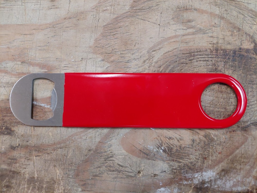 Budweiser Red Bartender Paddle Bottle Opener 2016 NEW