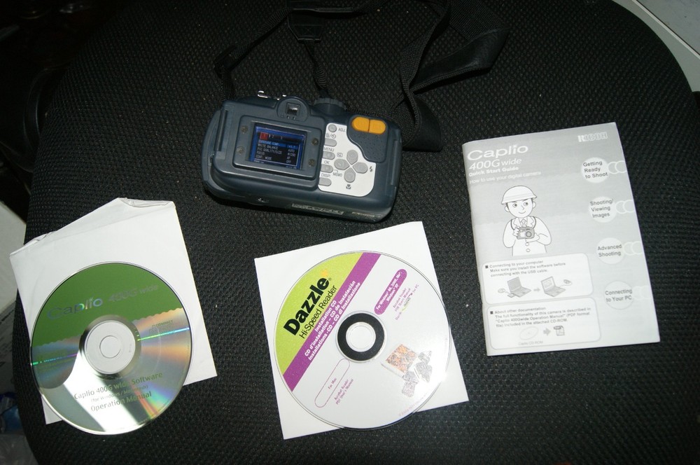 RICOH CAPLIO 400G UNDERWATER CAMERA IN GREAT CONDITION