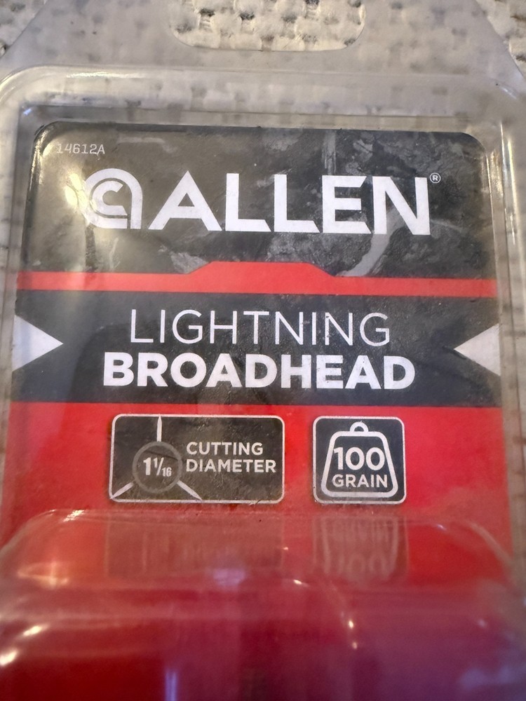 Allen Lightning Broadheads NEW