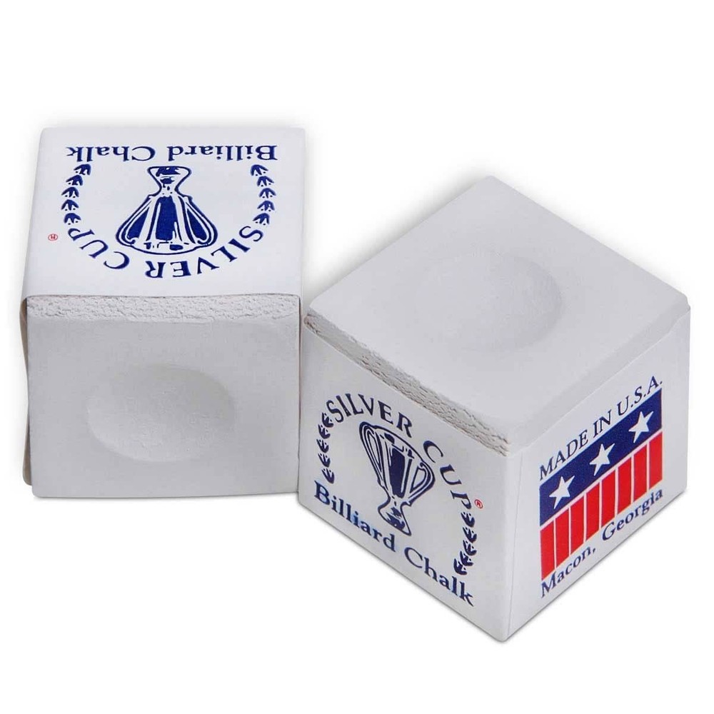 Silver Cup Chalk, White, 12-Piece Box