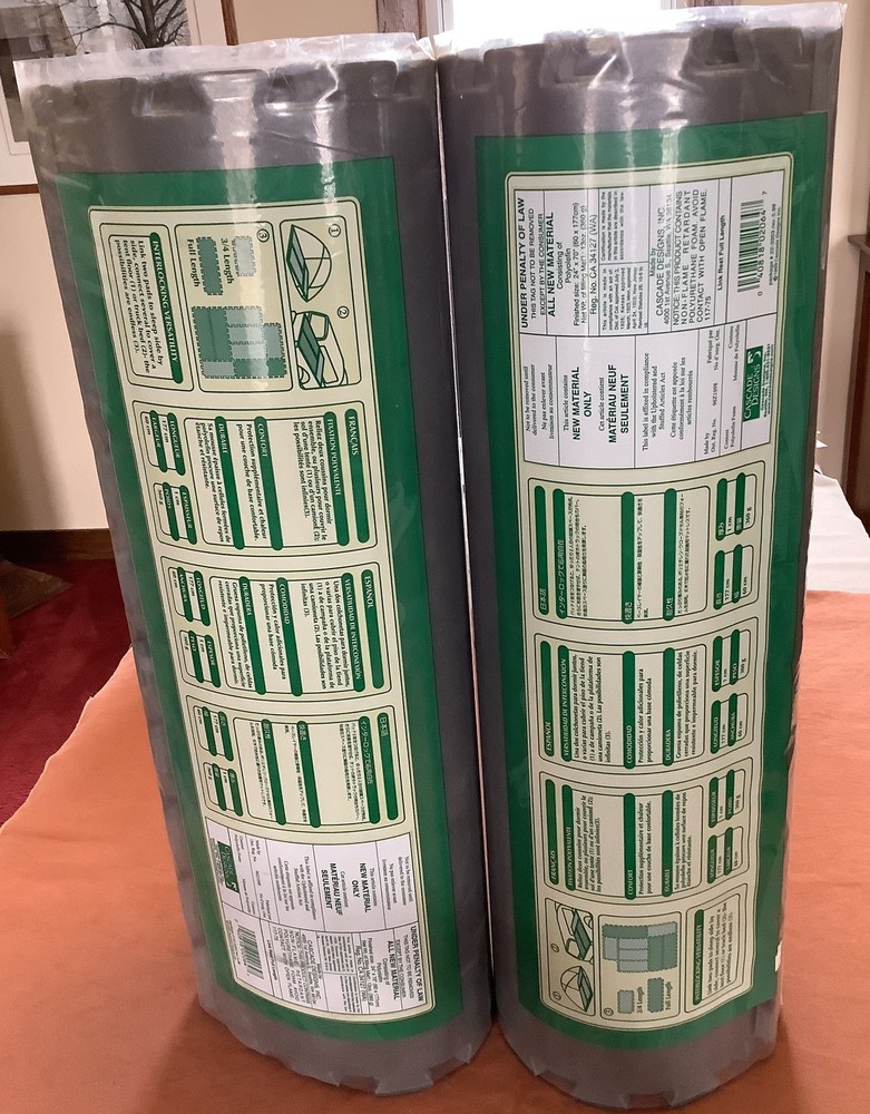 Two (2) Link Rest Interlocking Sleeping Pads Full Length Pre Owned Not Used