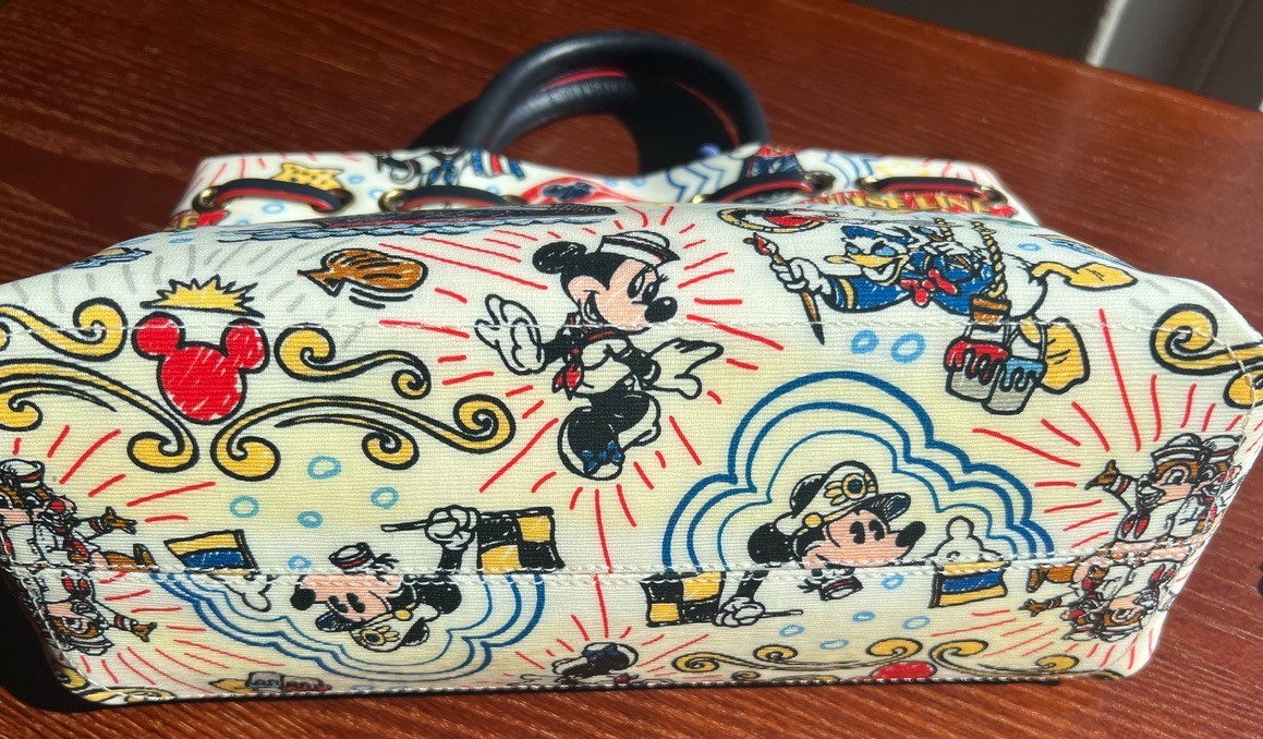 NWT Disney Dooney & Bourke DCL Sketch Tassel Tote D045B - EXCELLENT PLACEMENT