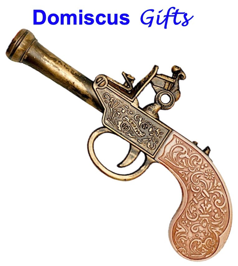 10" New! Foam Vintage 18th Century BRITISH English FLINTLOCK Replica Pistol GUN