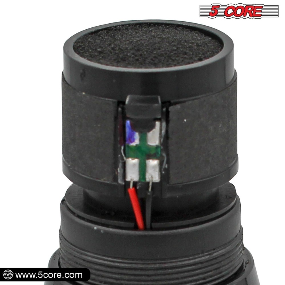 5Core Wireless Microphone Cordless Mic Handheld System Rechargeable Receiver 🎤