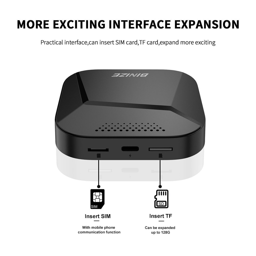 Android CarPlay Ai Box Wireless CarPlay Android Auto Adapter Youtube Netflix
