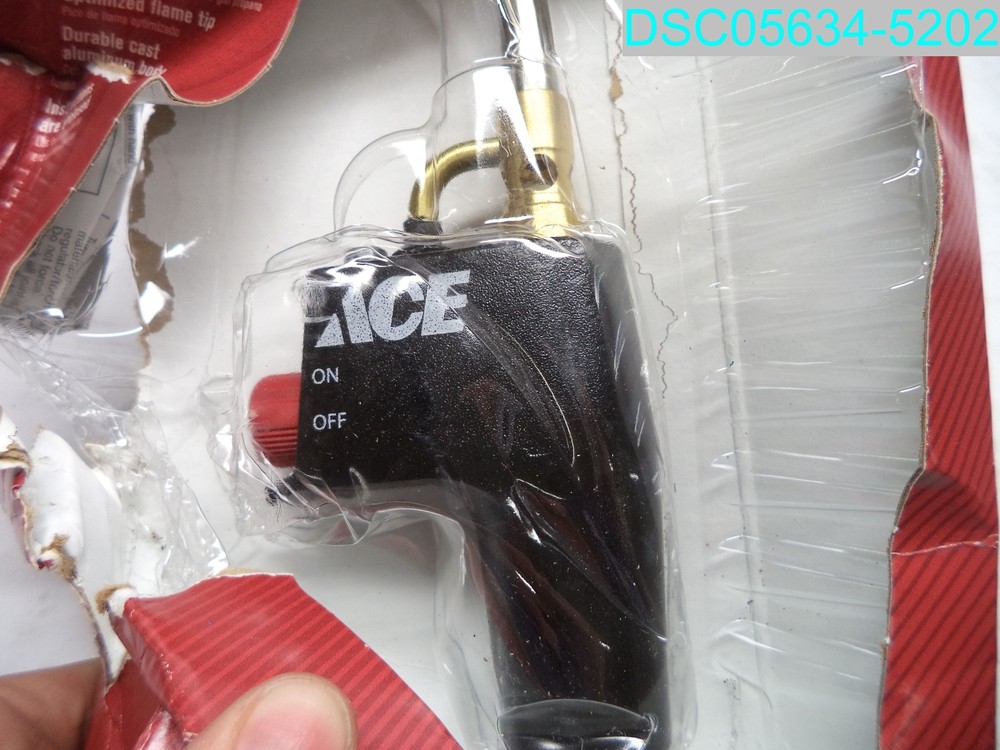 ACE Propane Torch Head Trigger Ignition 26002 082901260028