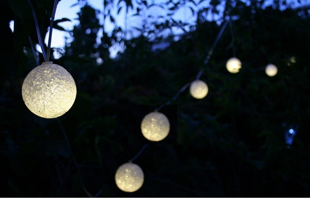 Britta Products Solar String Lights - Luminous Glow Solar Lights - TWO (2) Sets