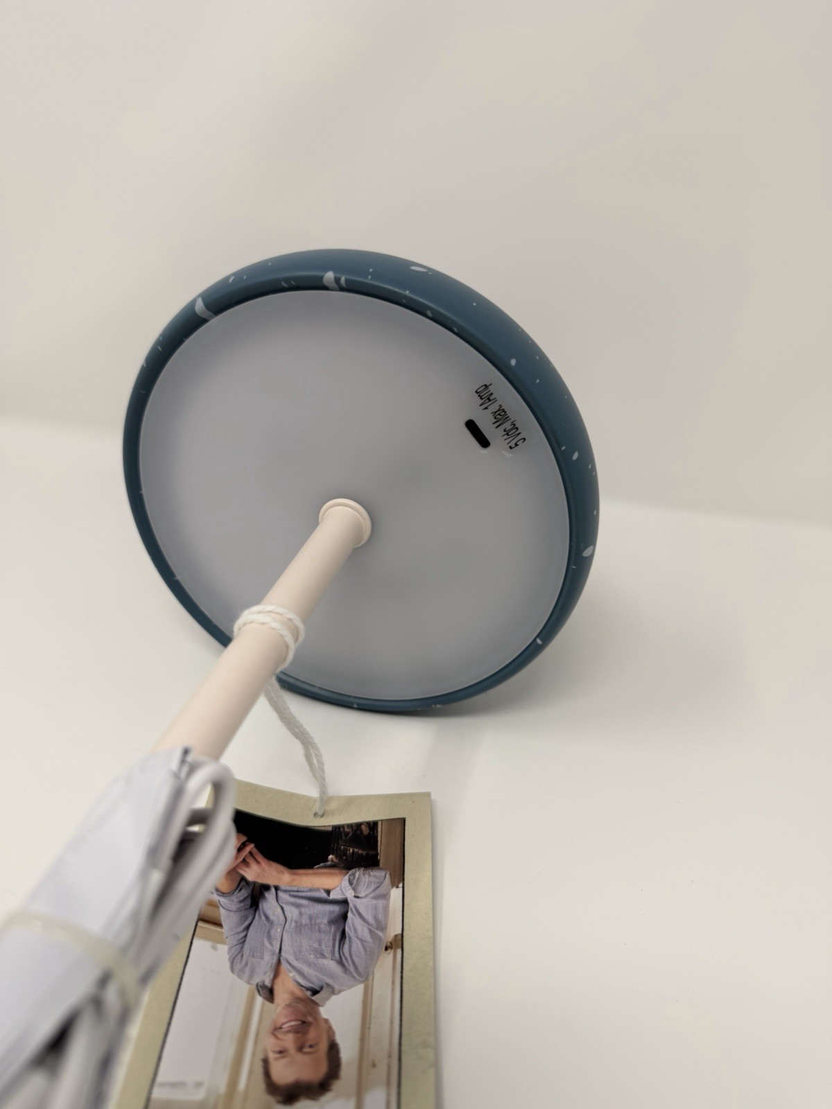 John Derian for Target Mushroom Lamp – Blue 10.5″ – New with Tags