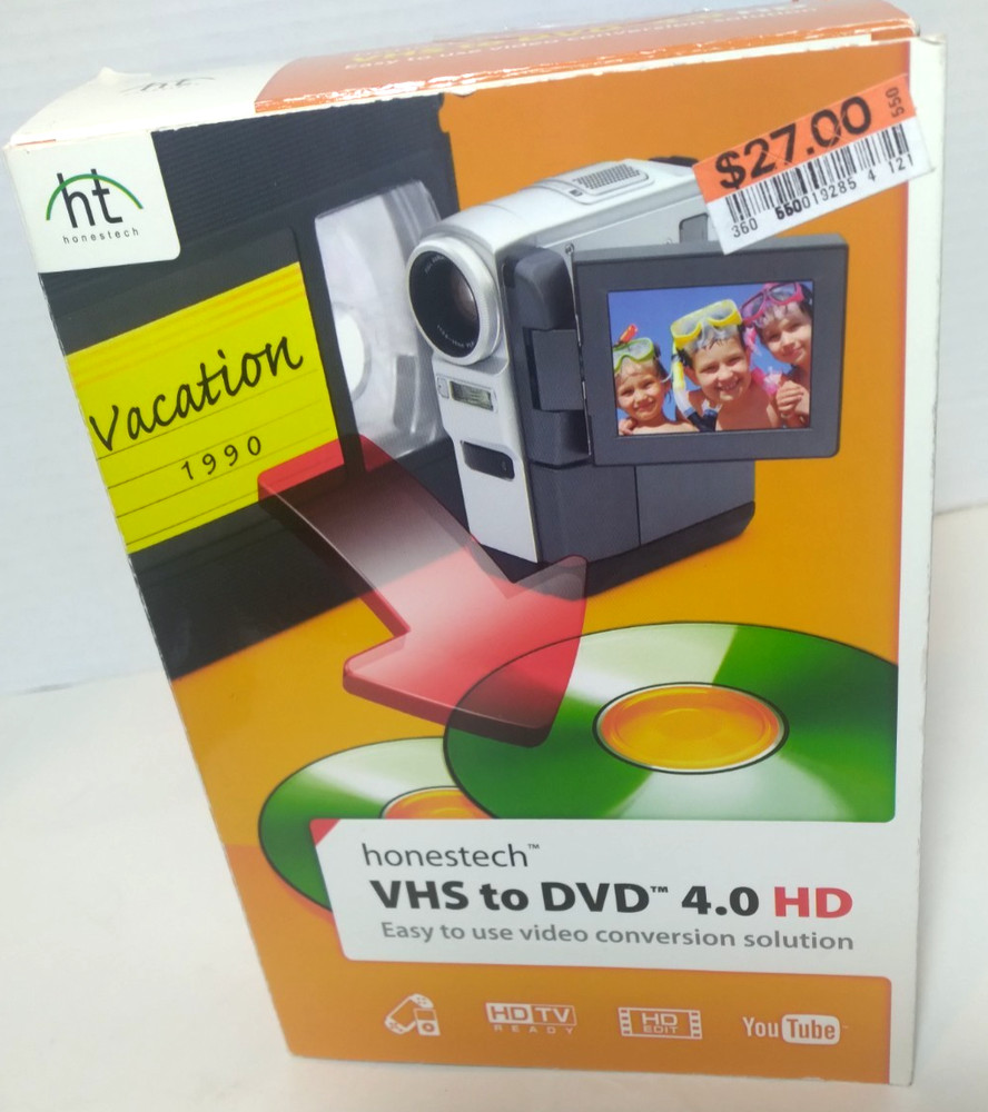 VHS to DVD 4.0 HD Video Conversion Solution by Honestech