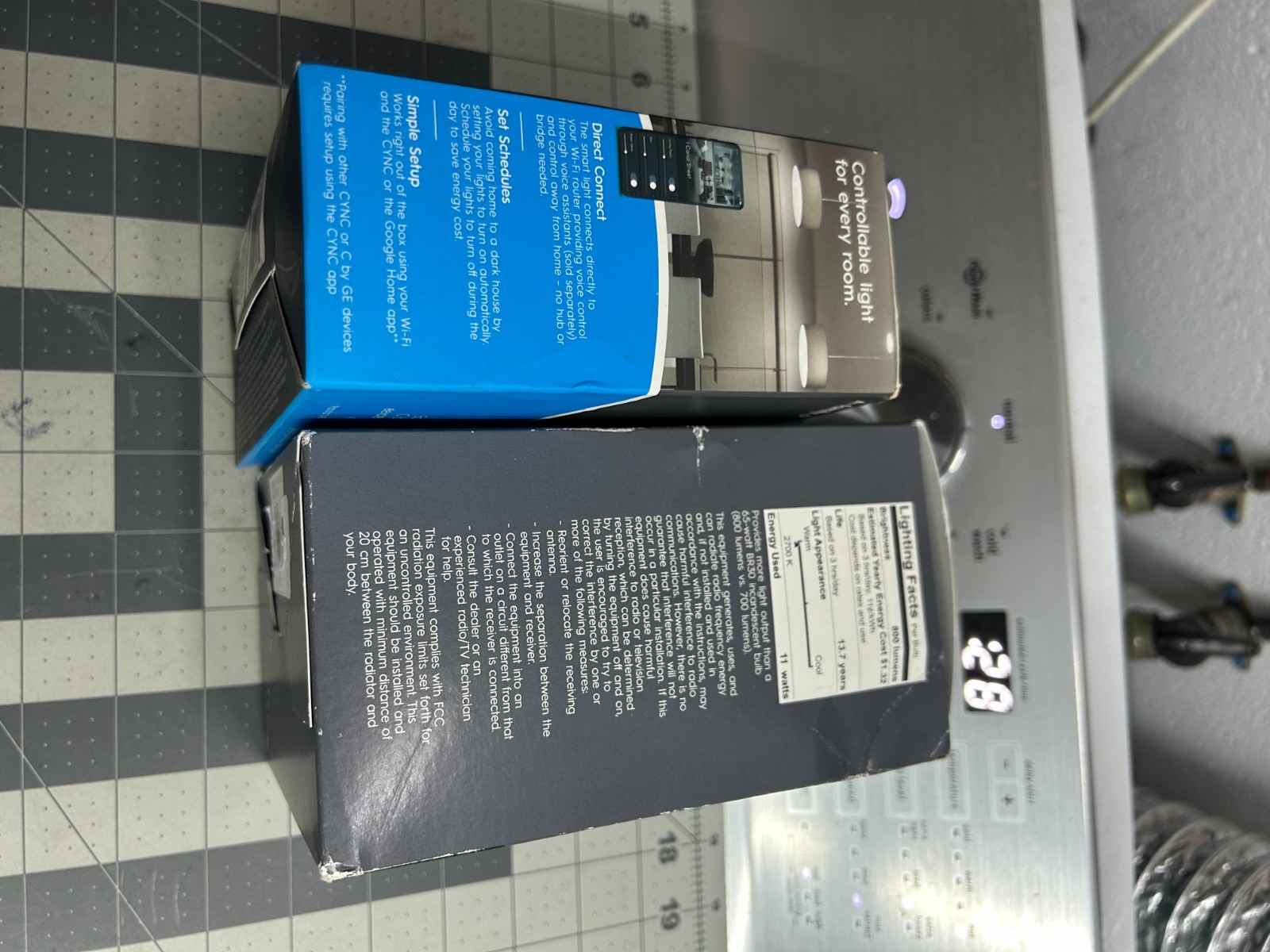 NOS 5-BULB pack lot Cync GE Direct Connect Sleep Soft White Smart LED Light A19